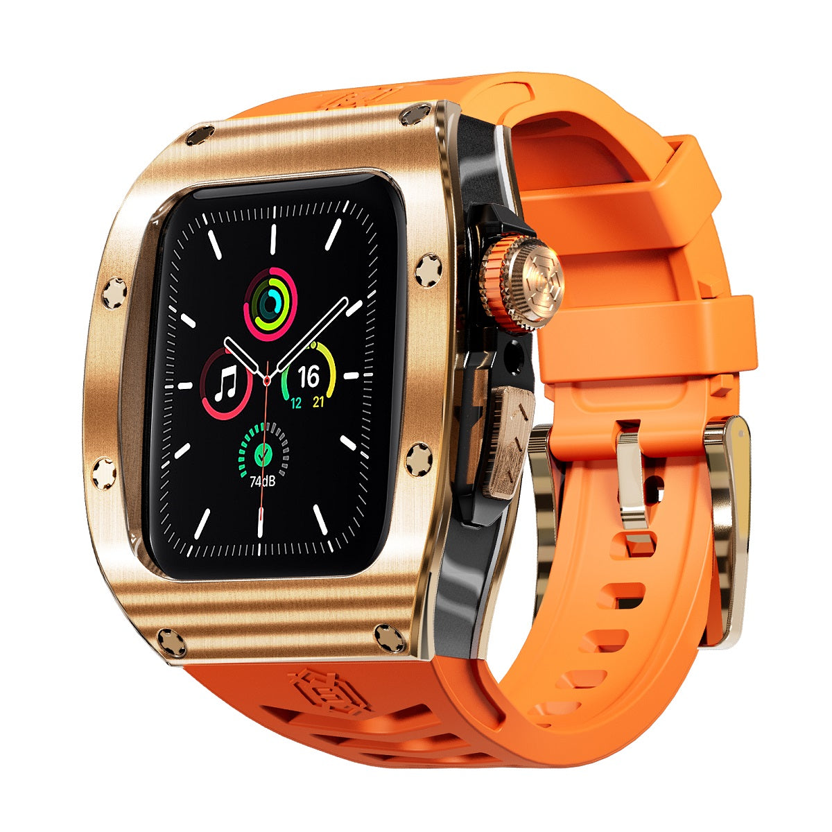 Apple Watch RM Stainless Steel Case and Band|iWatch Series 9 Cases 