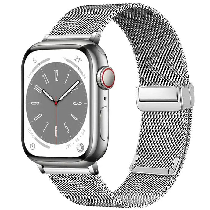 Apple Watch with Stainless Steel, Magnetic Clasp Design