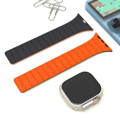 Apple Watch AP Bicolor Silicone Magnetic Link Band