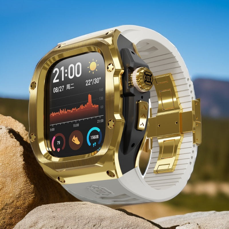 ViedeFit Ultra Hybrid Metal Case Band