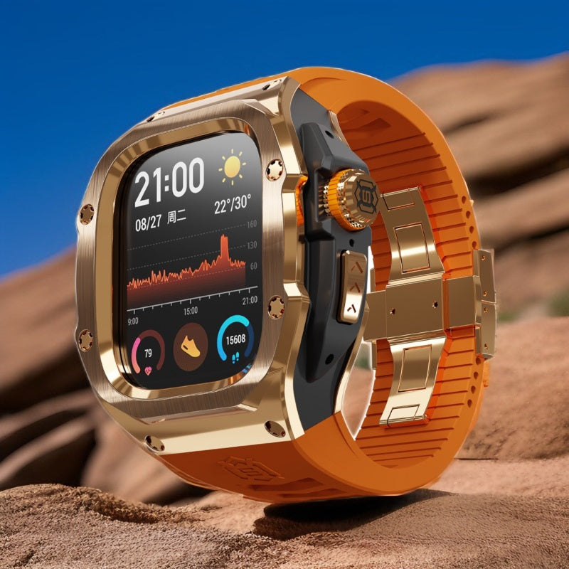 ViedeFit Ultra Hybrid Metal Case Band
