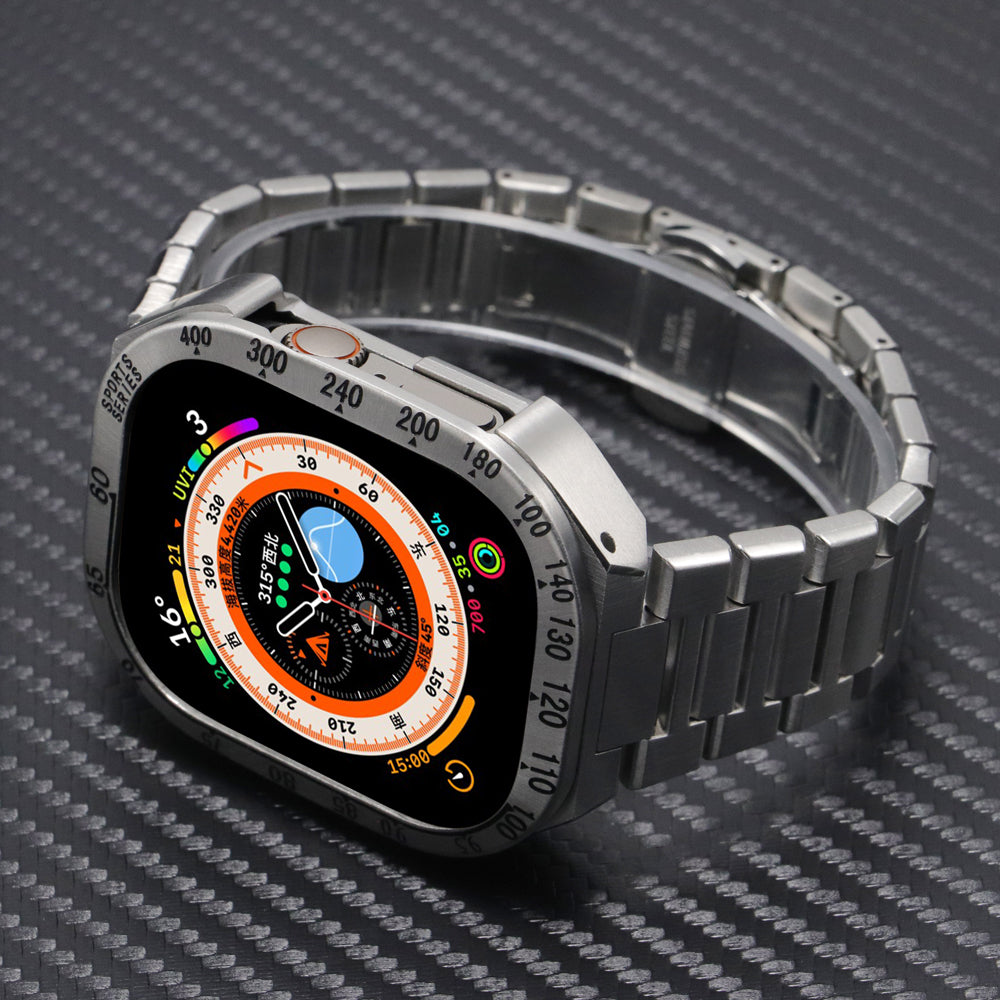 ViedeFit Ultra Chrono Metal Case Band