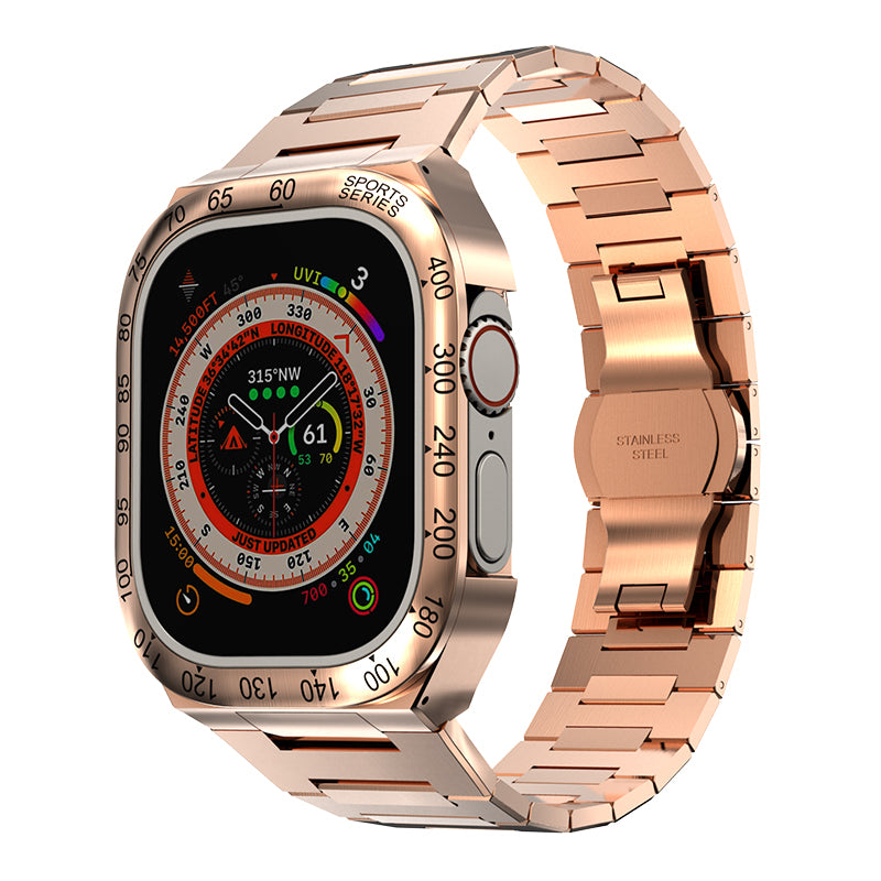 ViedeFit Ultra Chrono Metal Case Band