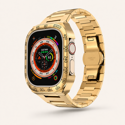 ViedeFit Ultra Chrono Metal Case Band