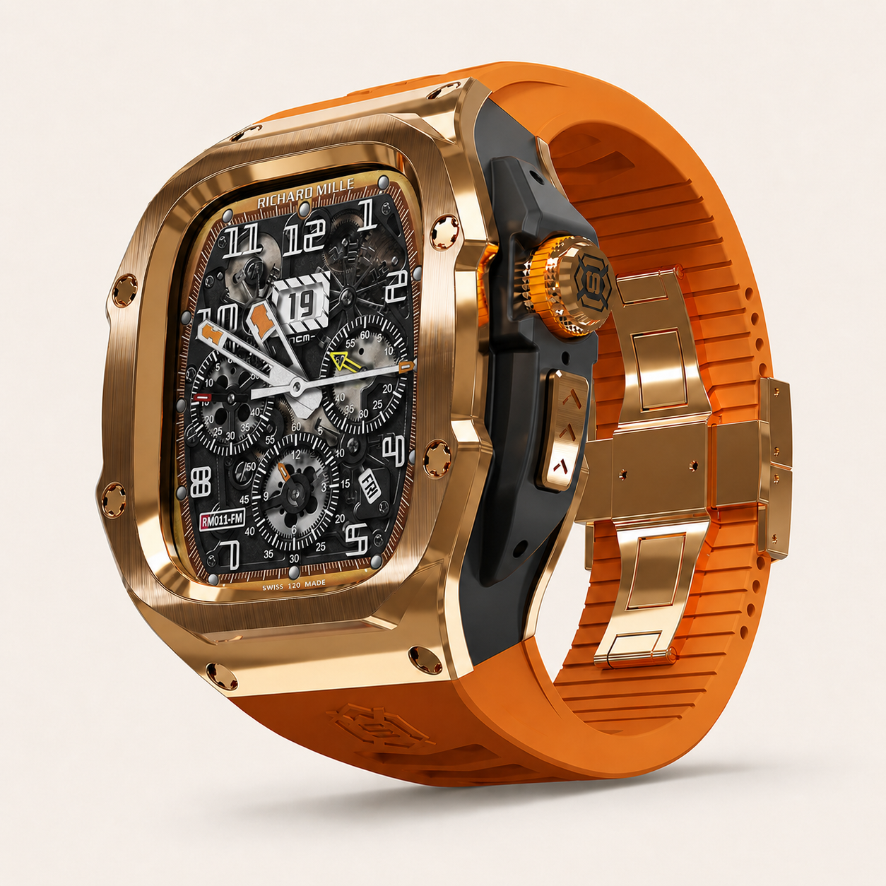 ViedeFit Ultra Hybrid Metal Case Band