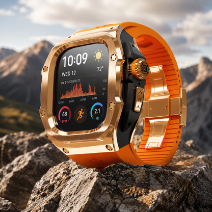 ViedeFit Ultra Hybrid Metal Case Band