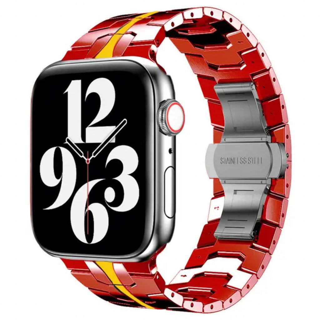 Apple Watch Link Stainless Steel Band Iron Man