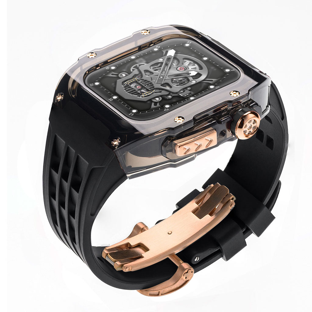 Apple Watch Transparent Bang Refit Cases and Strap(44mm/45mm)