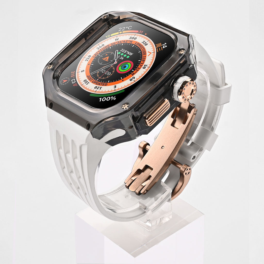Apple Watch Ultra Transparent Bang Refit Cases and Strap 49mm
